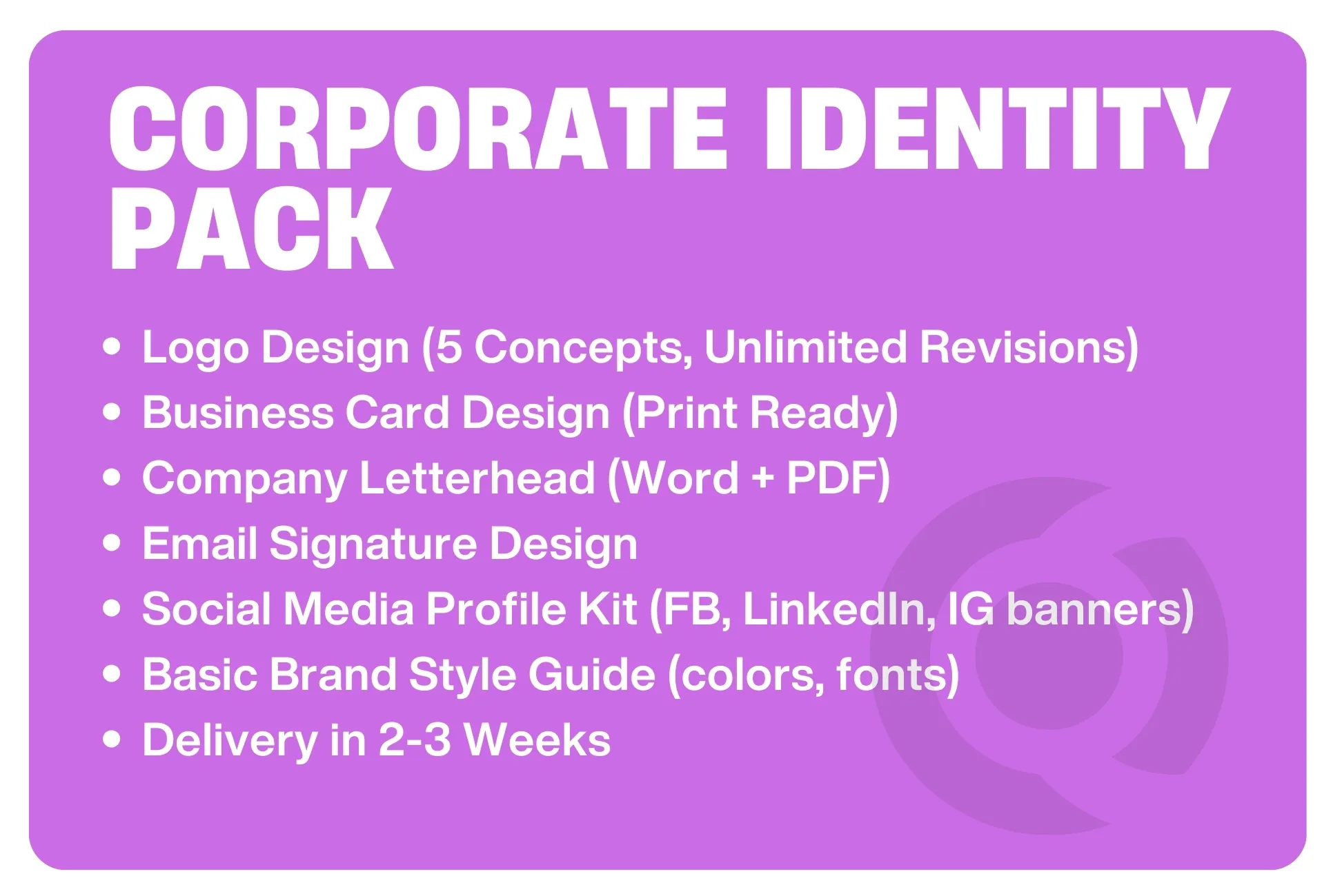 Corporate Identity Pack